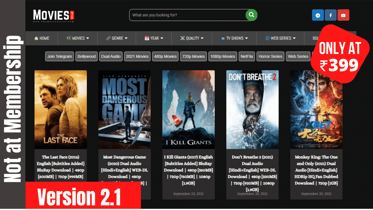 The Moviesflix & The MoviesVerse Wordpress Theme 2025 Smart Digi Shop