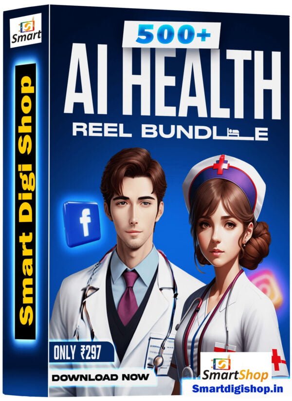 500+ Viral AI Avatars Health Reels Bundle