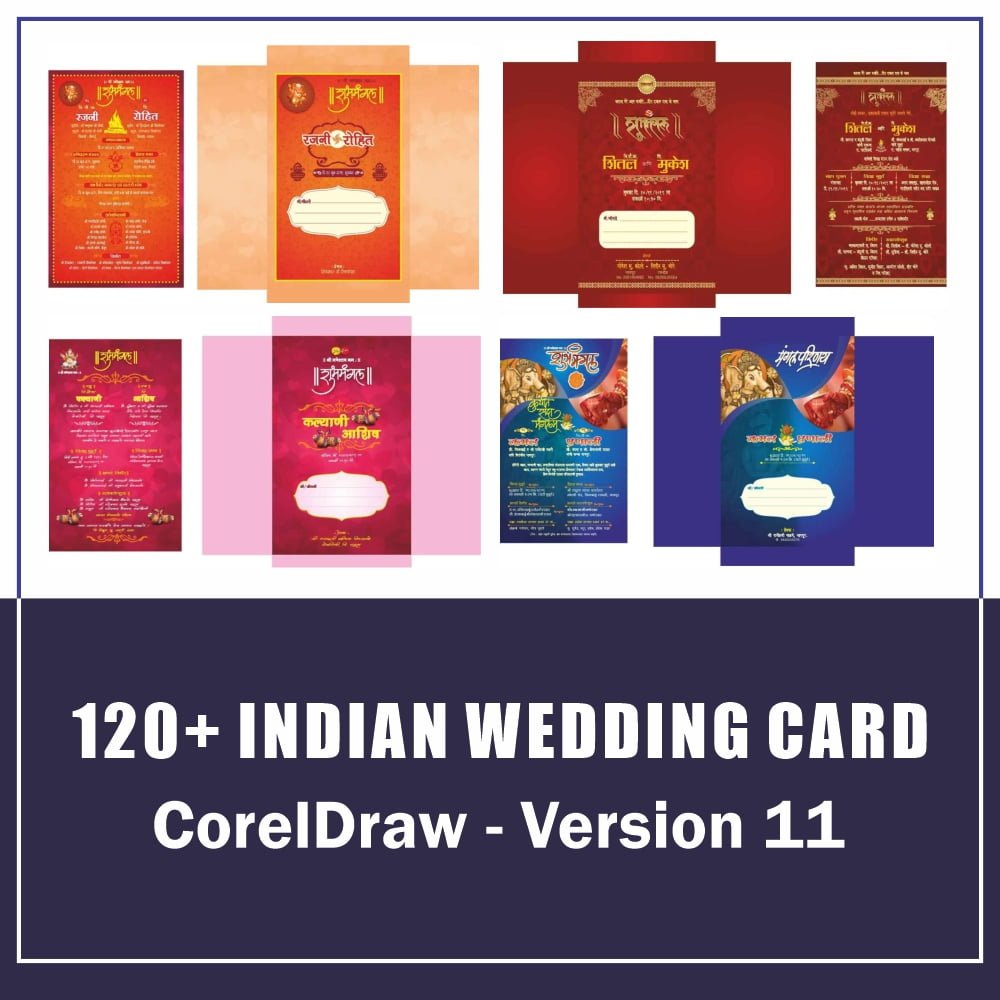 New Wedding Card Design CDR 2025 wedding card design muslim