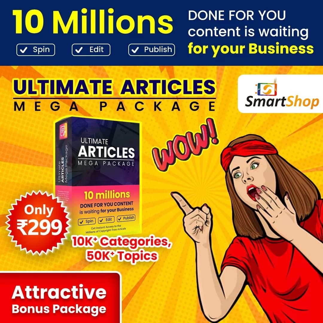 10 Millions Article Bundle Ready to Publish 2025 Ultimate Article Mega Bundle