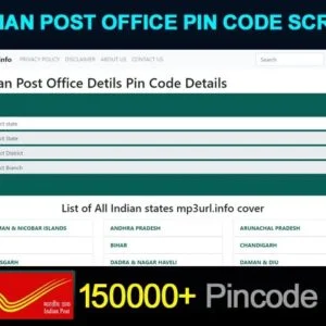99 digi shop Indian Post Office Pin Code Php Script