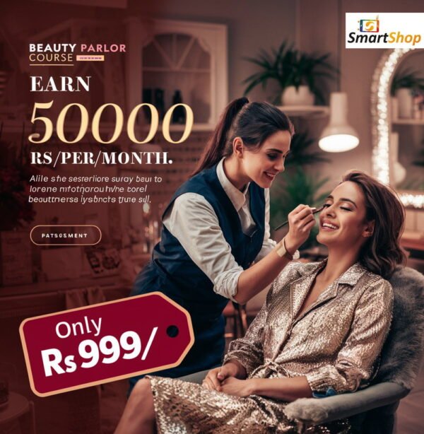 transform your passion for beauty into a rewarding career with our Beauty Parlor Course: Complete Bridal Makeup.